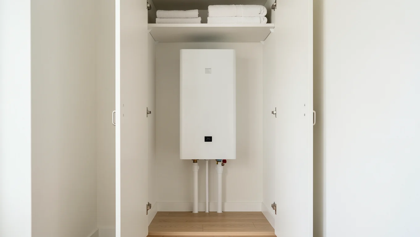 Chauffe-eau électrique ou thermodynamique en appartement : lequel choisir quand on manque de place ?